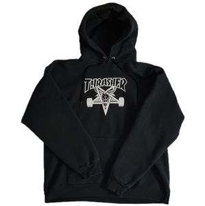 Thrasher Unisex Sk8 Skate Goat Hoodie Size Medium Star Logo RARE